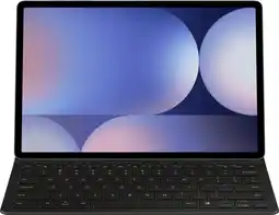 Coolblue Samsung Galaxy Tab S10 Plus / S9 Plus / S9 FE Plus Slim Toetsenbord Hoes AZERTY Zwart aanbieding