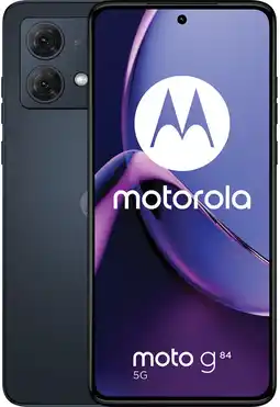 Coolblue Motorola Moto G84 256GB Zwart 5G aanbieding