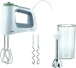 Coolblue Braun MultiMix 5 HM5107WH Blanc aanbieding