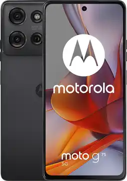 Coolblue Motorola Moto G75 256 Go Noir 5G aanbieding