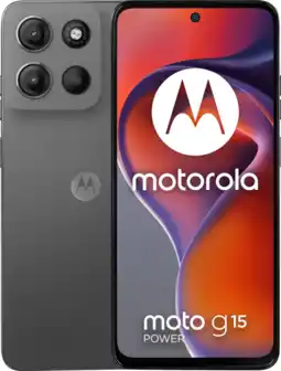 Coolblue Motorola Moto G15 Power 256 Go Gris 4G aanbieding