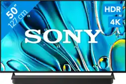 Coolblue Sony Bravia 3 50 4K LED (2025) + Sony HT-SF150 aanbieding