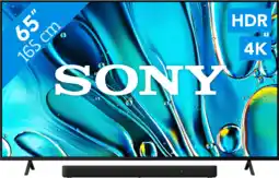 Coolblue Sony Bravia 3 65 4K LED (2025) + Sony HT-S2000 Noir aanbieding