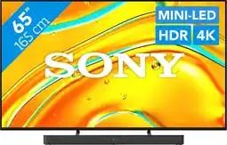 Coolblue Sony Bravia 5 65 XR Mini-LED (2025) + Sony HT-S2000 Noir aanbieding