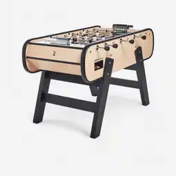 Decathlon Voetbaltafel voor binnen BF 500 hout grijs speelveld aanbieding