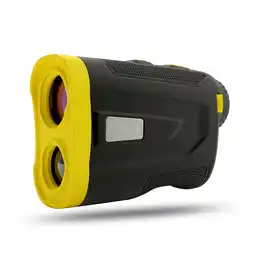Decathlon Laserafstandsmeter voor golf 900 geel zwart aanbieding