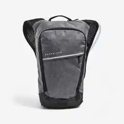 Decathlon Fietsrugzak met drinksysteem 4 l/1 l water grijs aanbieding