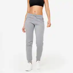 Decathlon Slim joggingbroek - grijs aanbieding