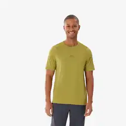 Decathlon Wandel T-shirt heren MH500 kaki aanbieding