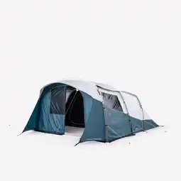 Decathlon Kampeertent voor 5 personen Arpenaz 5.2 F&B tunneltent met 2 slaapruimtes aanbieding