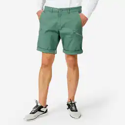Decathlon Zeilshort/bermuda voor heren SAILING 100 kaki aanbieding