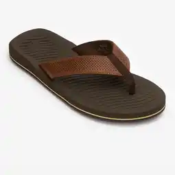 Decathlon Herenteenslippers 550 Simi bruin aanbieding