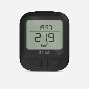 Decathlon DRAADLOZE FIETSCOMPUTER 120 aanbieding