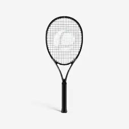 Decathlon Tennisracket voor volwassenen TR960 Control Pro zwart grijs 300 g ONBESPANNEN aanbieding