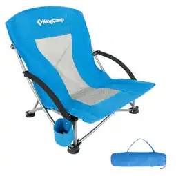 Decathlon Campingstoel Strandstoel Camping vouwstoel Laag 136kg aanbieding