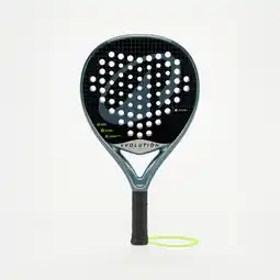 Decathlon Padelracket voor kinderen 9 tot 12 jaar PR Evolution grijs aanbieding