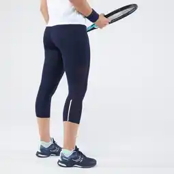 Decathlon Tenniskuitbroek voor dames Dry Hip Ball blauw/zwart aanbieding