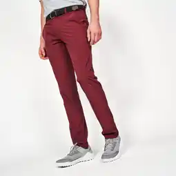 Decathlon Golfbroek voor heren WW500 bruin aanbieding