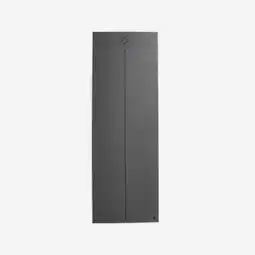 Decathlon Yogamat oplegmat voor yogareis opvouwbaar 180 cm x 62 cm x 1,3 mm grijs aanbieding