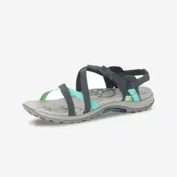 Decathlon Wandelsandalen voor dames Jacardia grijs aanbieding
