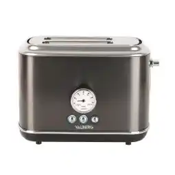 Electro Depot Broodrooster VALBERG VAL-TC2RETRO-DX DARK INOX aanbieding