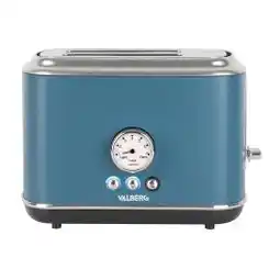 Electro Depot Broodrooster VALBERG VAL-TC2RETRO-B BLAUW aanbieding