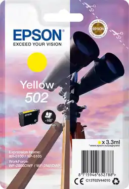Krëfel Inktpatroon 502 Geel aanbieding