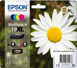 Krëfel Multipack Claria Home Ink 18XL Zwart + 3 kleuren aanbieding