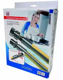 Krëfel Gasslang inox 1/2 150cm aanbieding