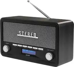 Krëfel Houten DAB+ radio - DAB-18 - Zwart aanbieding
