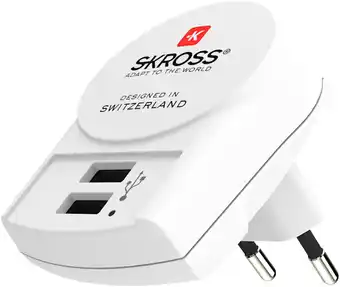 Krëfel Euro USB-lader - 2 poorten aanbieding