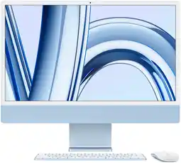 Krëfel iMac 24 M3 (8-core CPU & 8-core GPU) 256 GB - 8 GB Blauw aanbieding