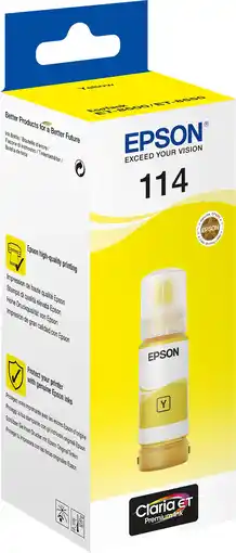 Krëfel Inktflesje 114 EcoTank - 70 ml. - Geel aanbieding
