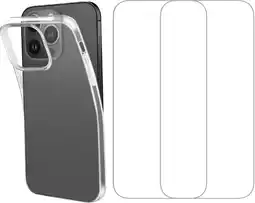 Krëfel Backcover + 2 screenprotectors voor iPhone 14 Pro Max aanbieding