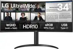 Krëfel UltraWide 34WR55QK-B.AEU aanbieding