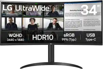 Krëfel UltraWide 34WR55QK-B.AEU aanbieding