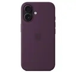 Krëfel Silicone cover met MagSafe voor iPhone 16 Plus - Plum aanbieding