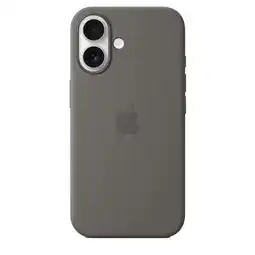 Krëfel Silicone cover MagSafe voor iPhone 16 Plus - Stone Gray aanbieding