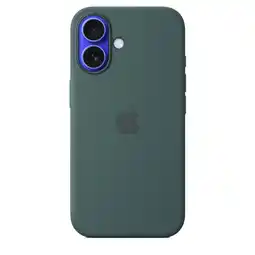 Krëfel Silicone cover MagSafe voor iPhone 16 Plus - Lake Green aanbieding