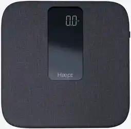 Krëfel Personenweegschaal Zachte Linnen Weegschaal, 180kg, Batterijen incl aanbieding