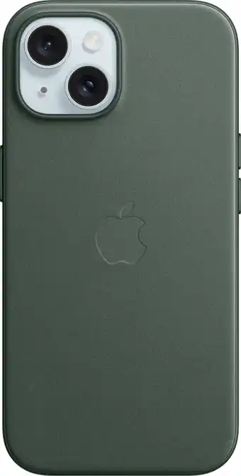 Krëfel FineWoven hoesje met MagSafe voor iPhone 15 - Evergreen aanbieding