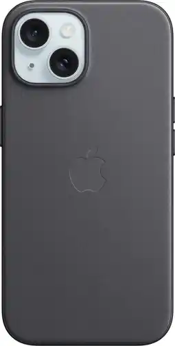 Krëfel FineWoven hoesje met MagSafe voor iPhone 15 - Zwart aanbieding