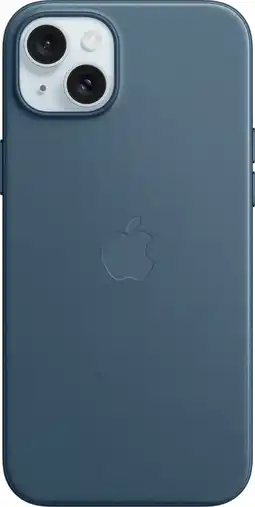 Krëfel FineWoven hoesje met MagSafe voor iPhone 15 Plus - Oceaanblauw aanbieding