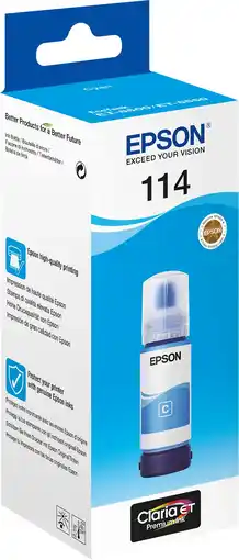 Krëfel Inktflesje 114 EcoTank - 70 ml. - Cyaan aanbieding