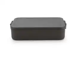 Krëfel Make & Take Bento lunchbox large - Dark Grey aanbieding
