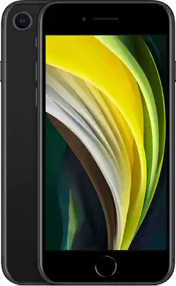 Krëfel iPhone SE (2020) 64 GB Zwart Refurbished grade A+ aanbieding