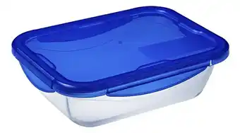 Krëfel Pyrex Ovenschaal/rechthoekige bewaardoos Cook & Go L 20,6 x B 15,5 cm aanbieding