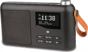Krëfel Draagbare DAB+ radio - Nomad - Zwart aanbieding