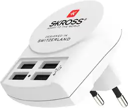 Krëfel Euro USB-lader - 4 poorten aanbieding