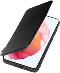 Krëfel Kunstlederen bookcover voor Galaxy S23 - Zwart aanbieding